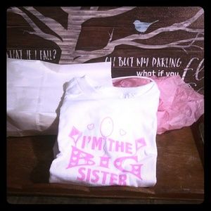 🦋3t I'm the Big Sister t-shirt  girl's